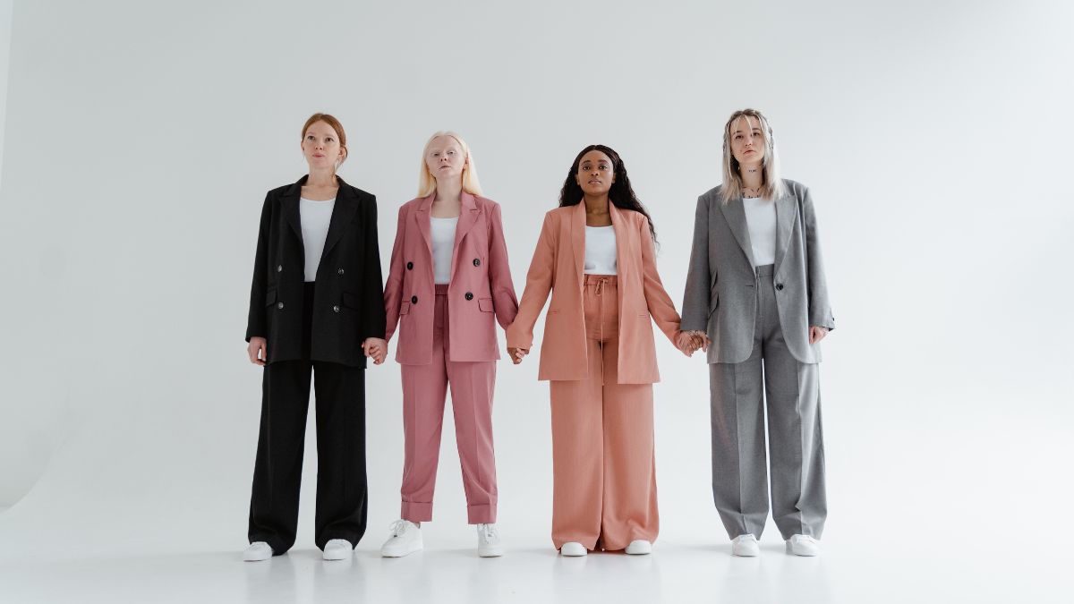 Tênis feminino com terno